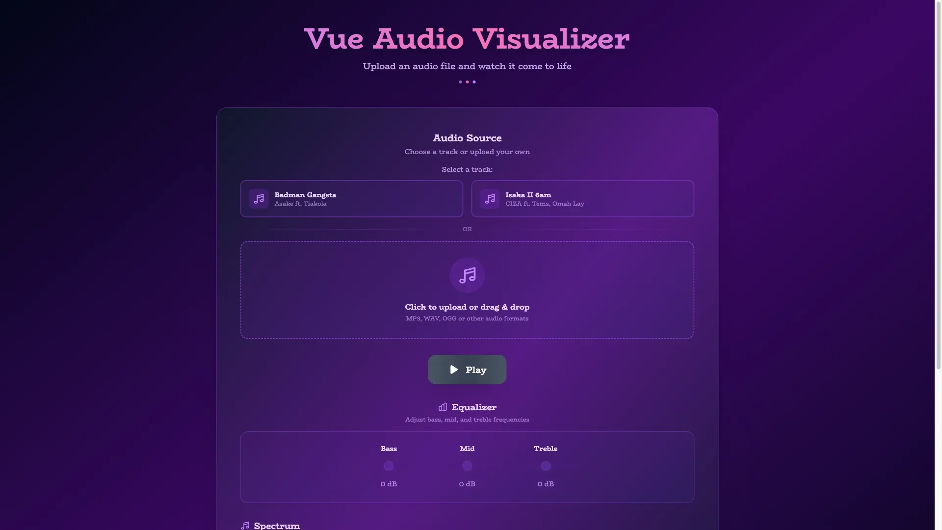 Audio Visualizer